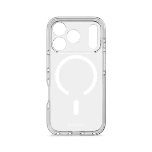 Carcasa transparente Decoded DropTec para iPhone 17 Pro Frente
