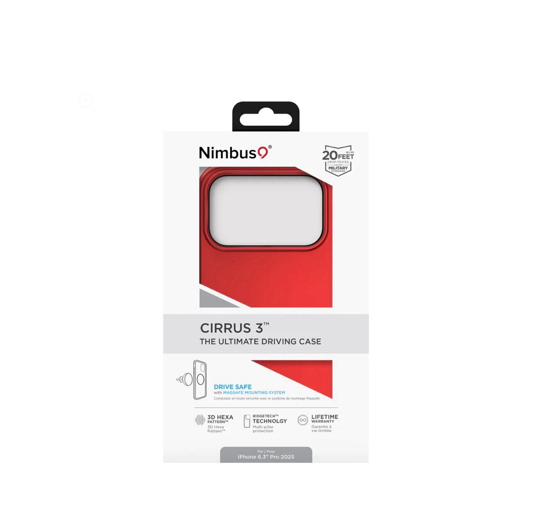 Carcasa MagSafe Nimbus9 Cirrus 3 para iPhone 17 Pro - Carmesí - Imagen 2