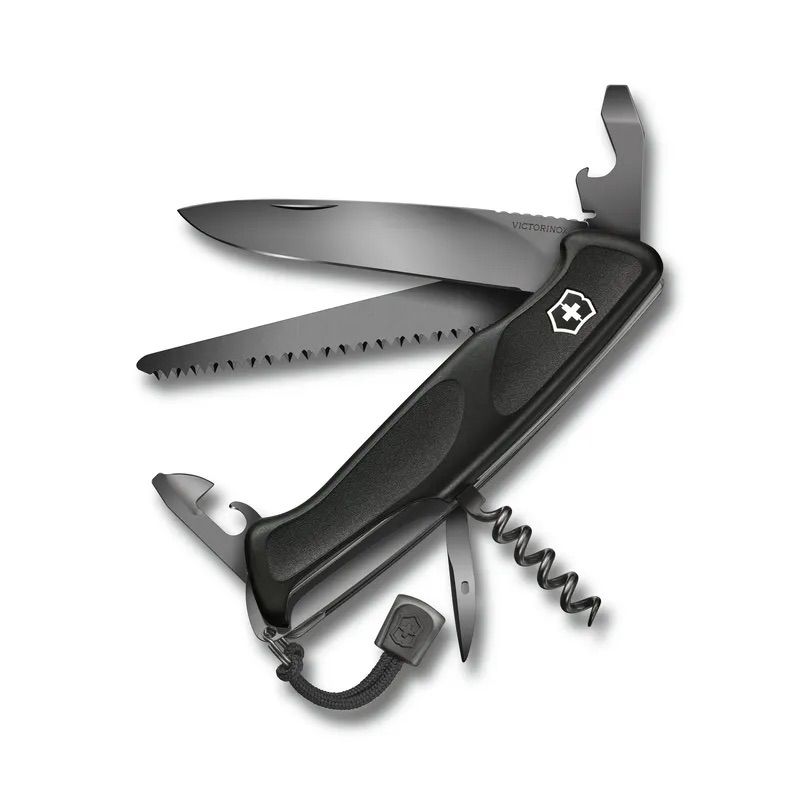 Navaja Victorinox Ranger 55 Grip Onyx Black - Imagen 2
