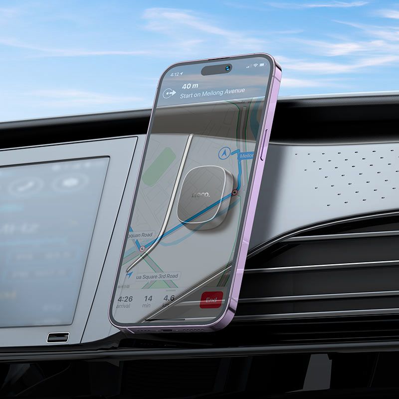 Soporte Vehicular Magnetico Hoco H52 - Imagen 8