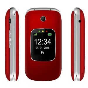 Teléfono IRT Senior 4G S. O. S. Para Adulto Mayor Almeja 330R